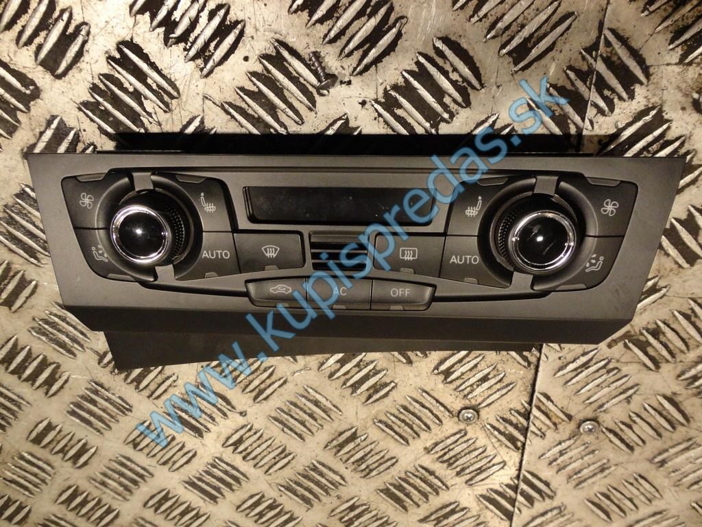 Ovládací panel klímatizácie KLIMATRONIC AUDI A5 8F0 CABRIO